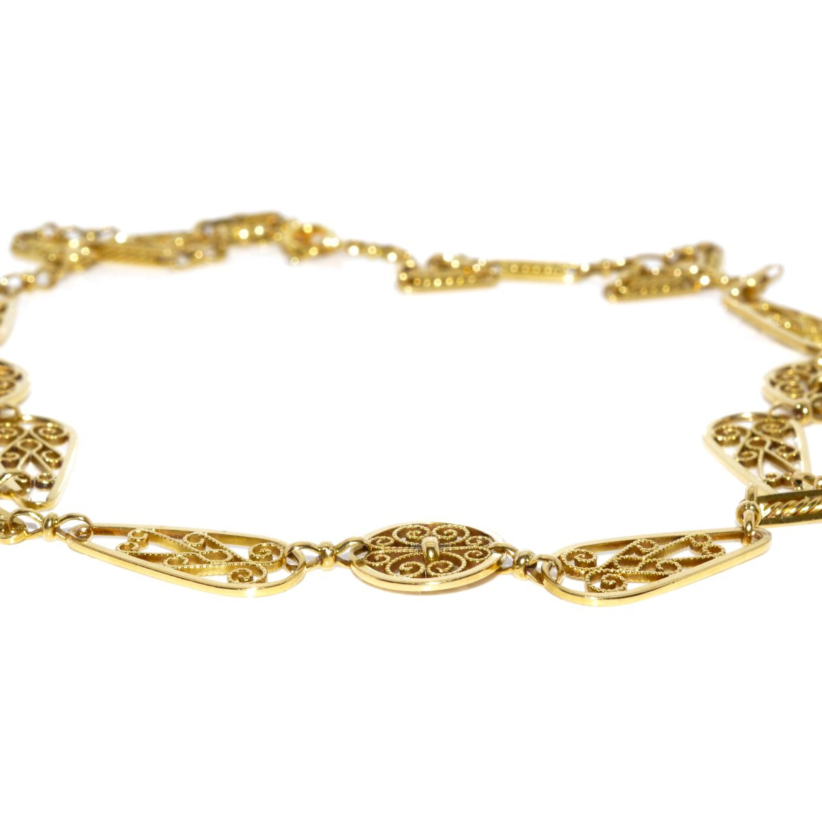 Antique Gold Necklace-photo-3