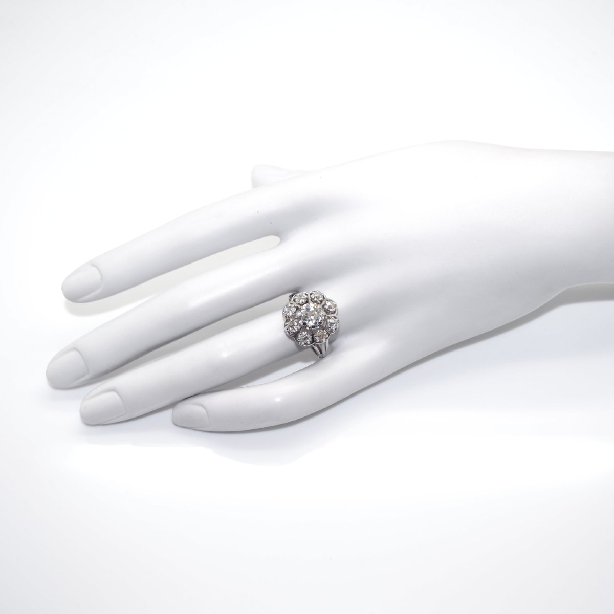 Bague marguerite diamants-photo-1