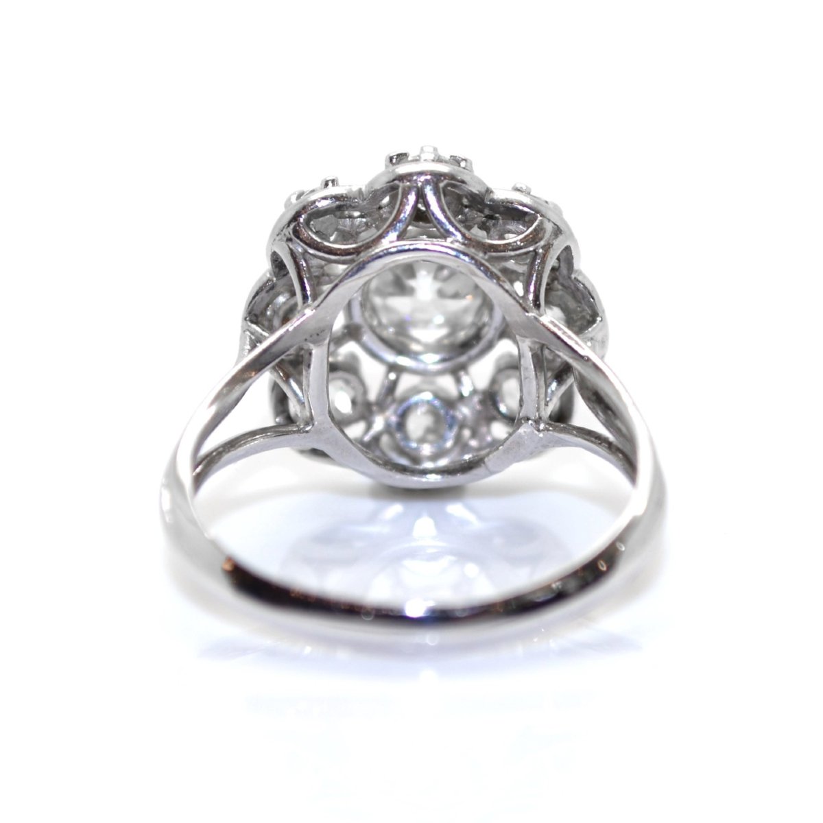 Bague marguerite diamants-photo-2