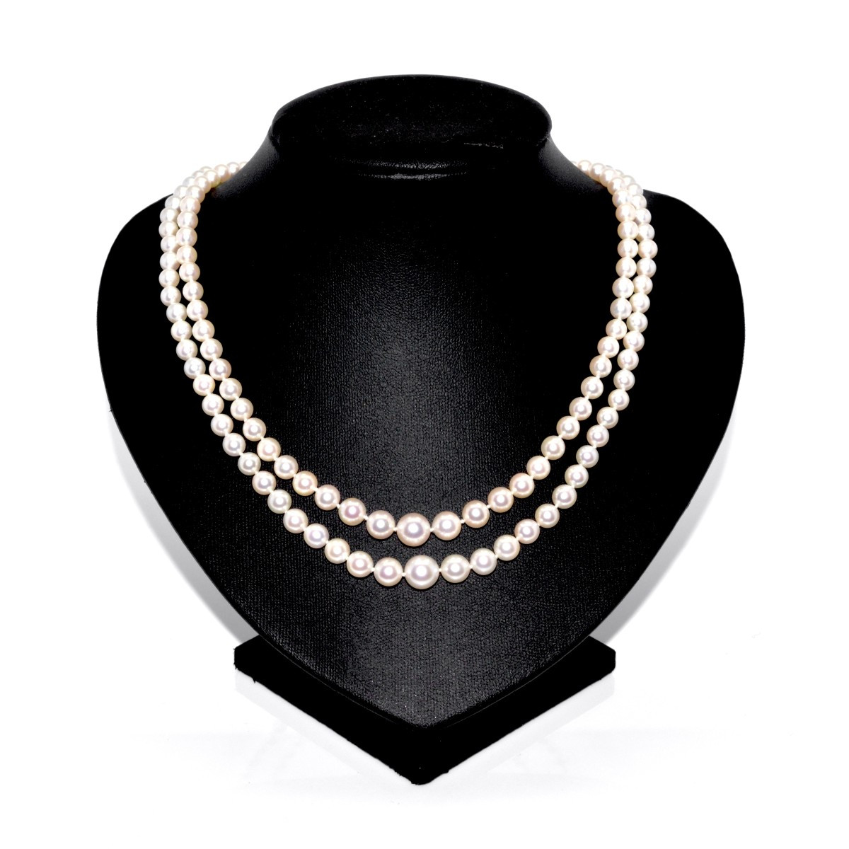 Pearl Double Strand Necklace