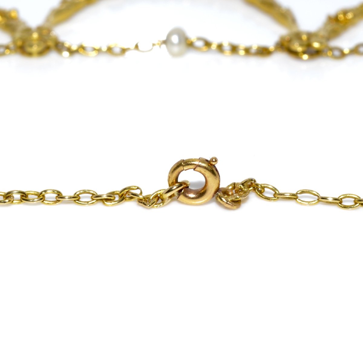 Collier draperie ancien-photo-1