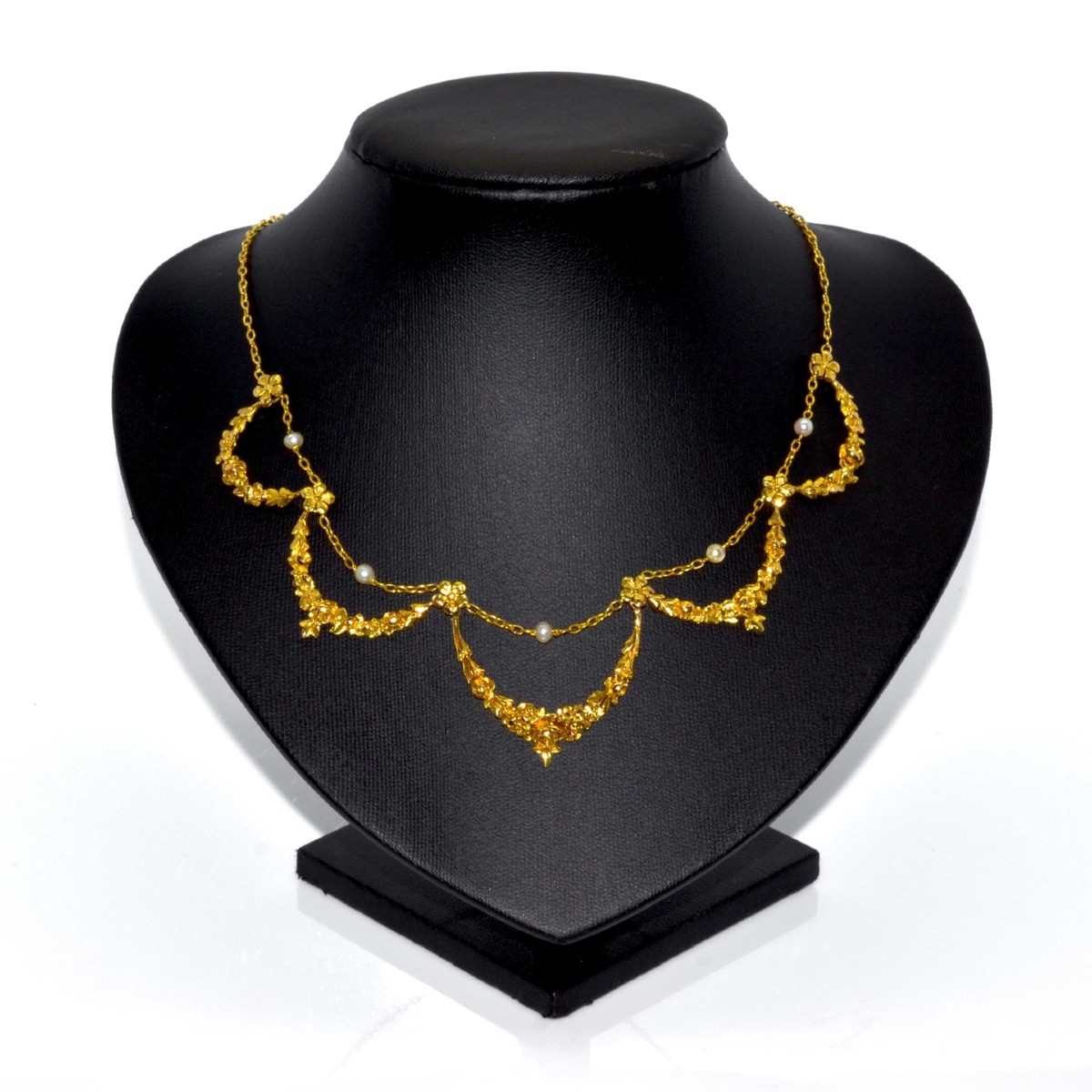Collier draperie ancien