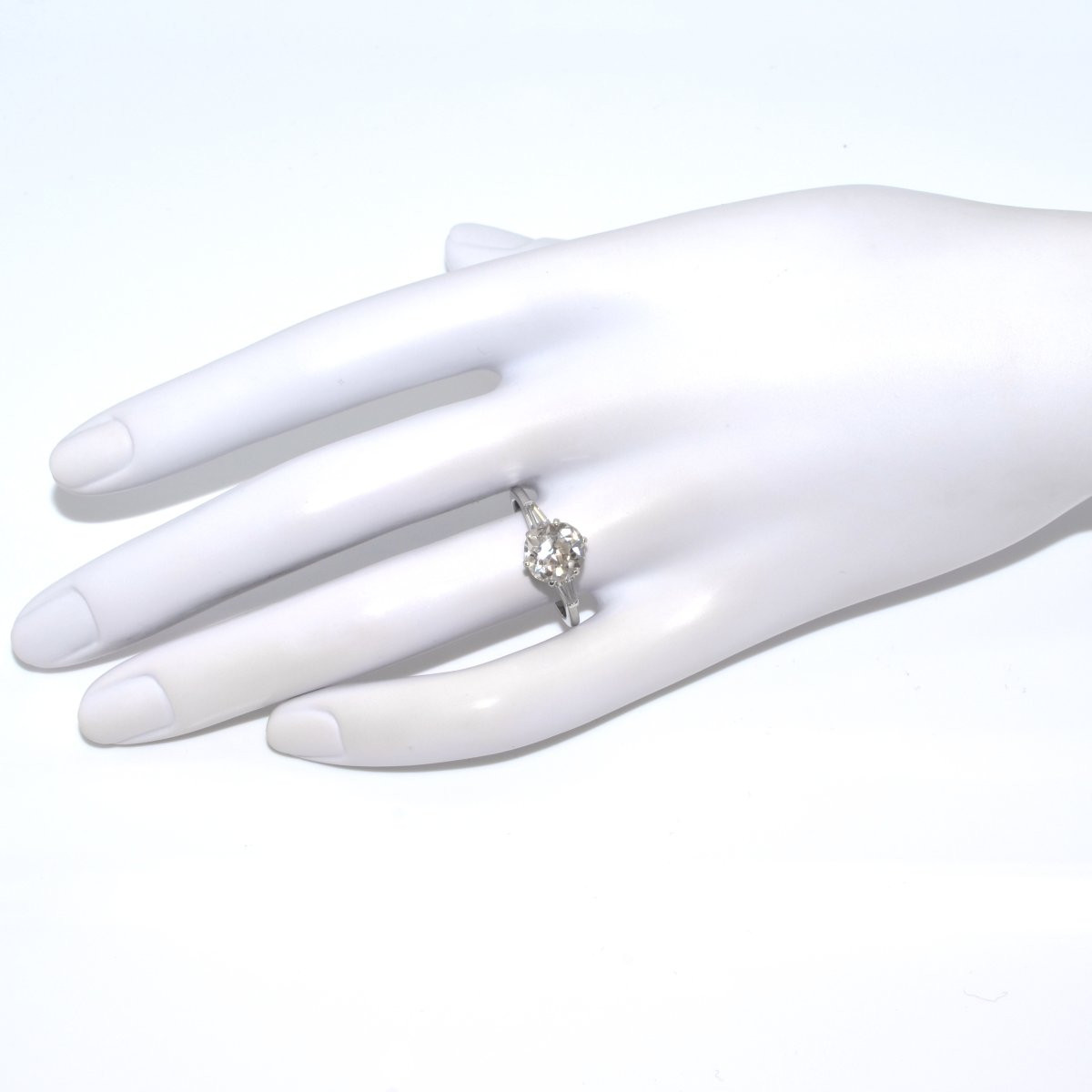 Solitaire Diamond Ring-photo-2