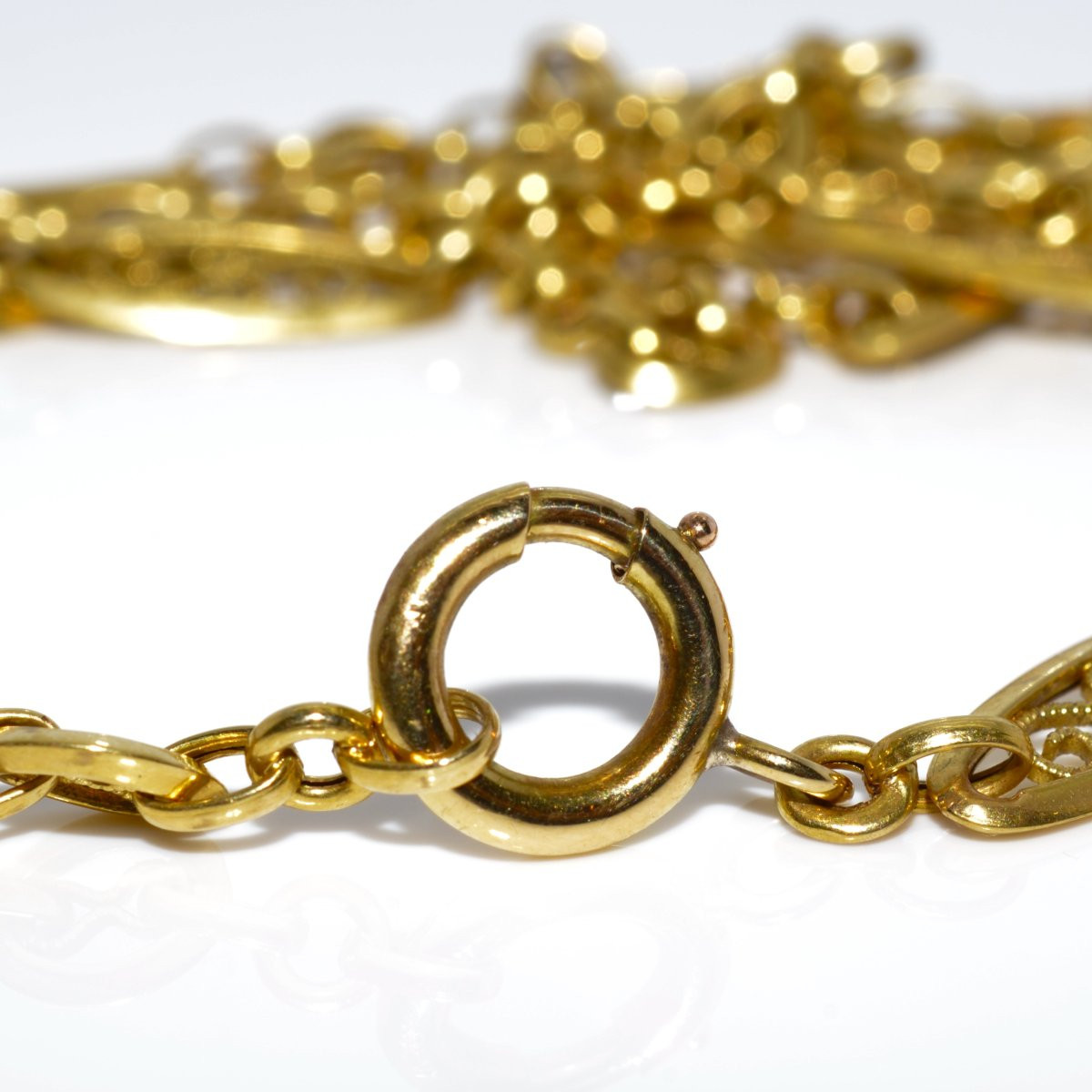 Antique Gold Necklace-photo-3