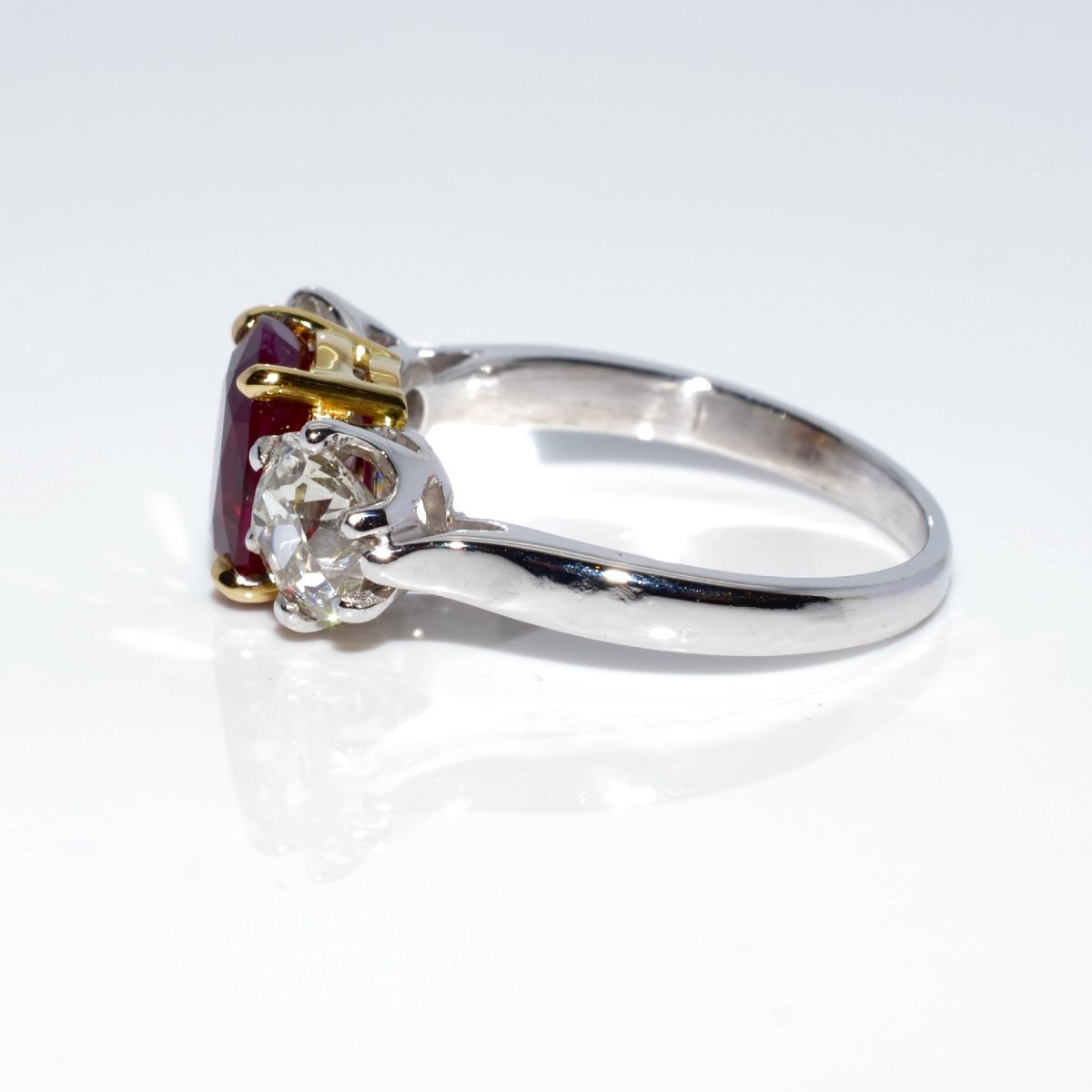 Ruby And Diamond Trilogy Ring-photo-2