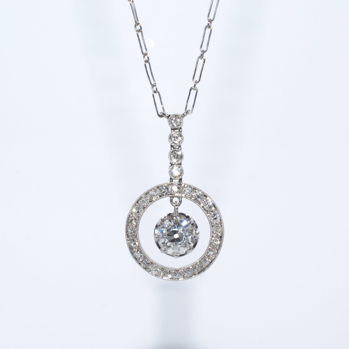 Pendentif Art Déco diamants-photo-3