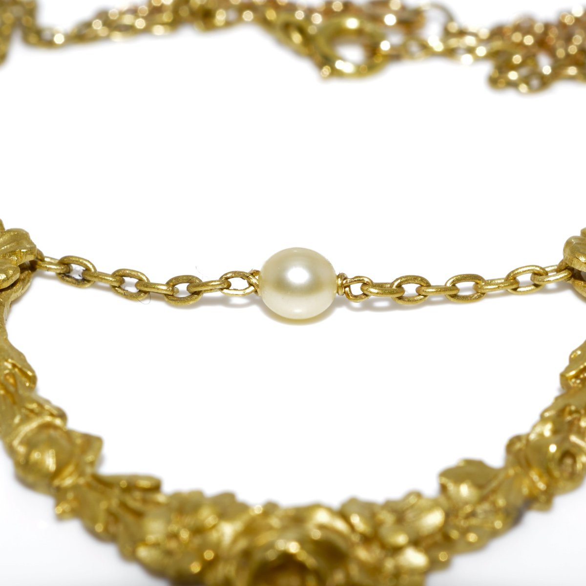 Collier draperie ancien-photo-2