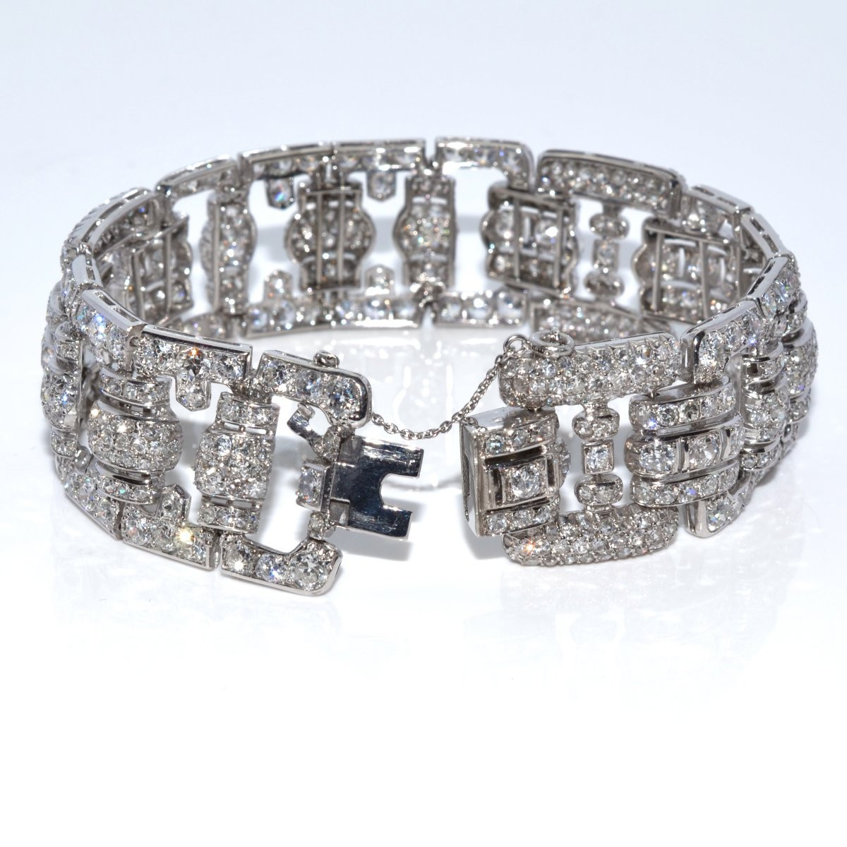 Diamond Art Deco Bracelet-photo-3