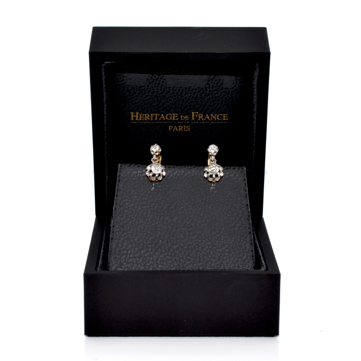 Dormeuses Diamond Earrings
