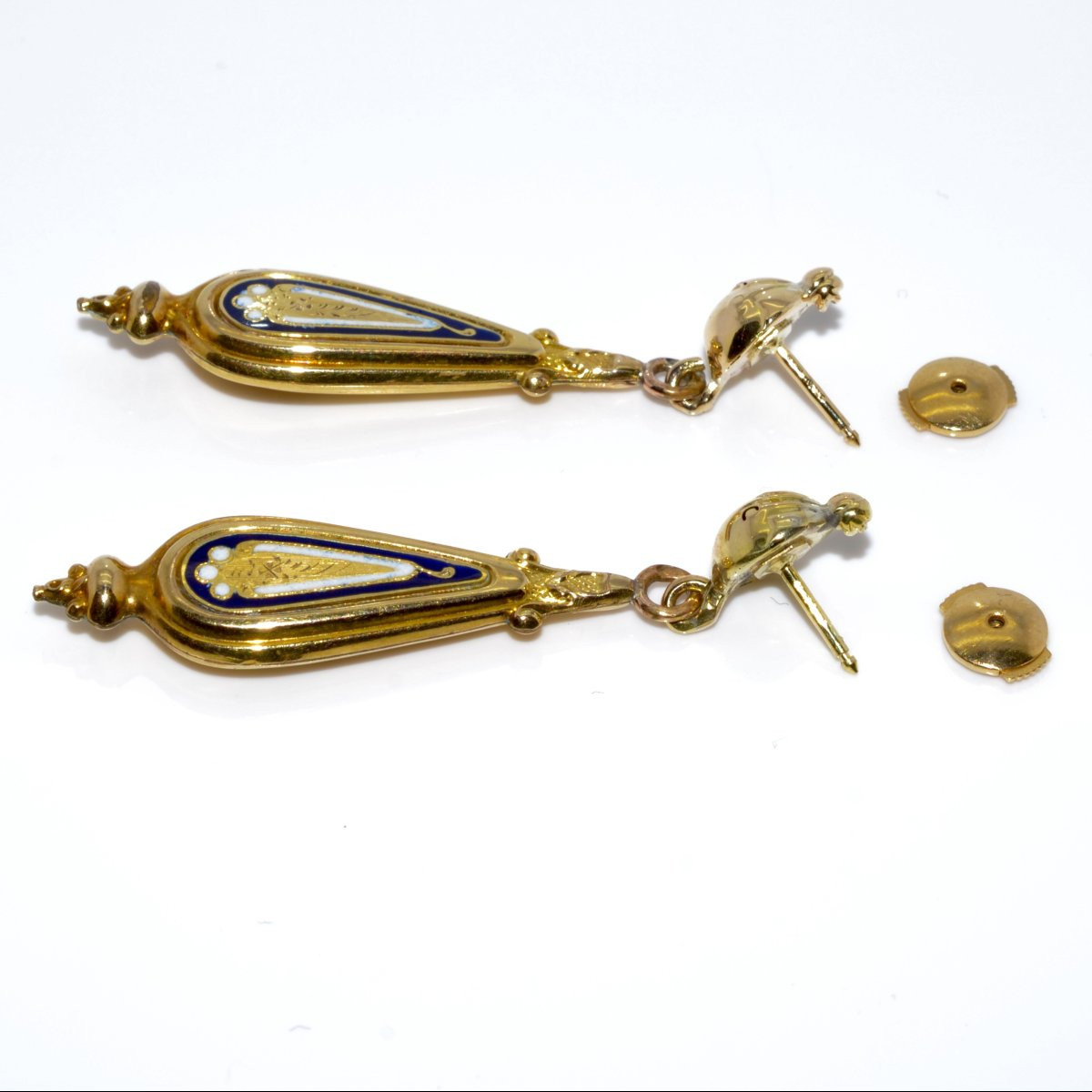 Boucles d'oreilles ancienne-photo-2