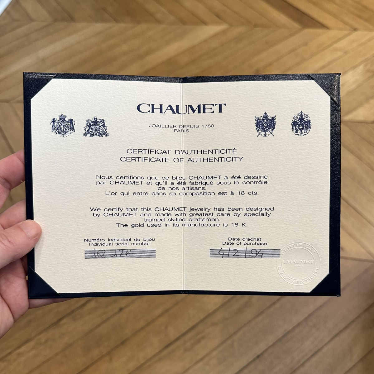 Chaumet - Boucles d'oreilles en or-photo-1