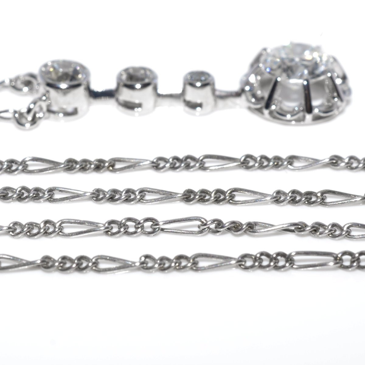 Art Deco Diamond Pendant-photo-2