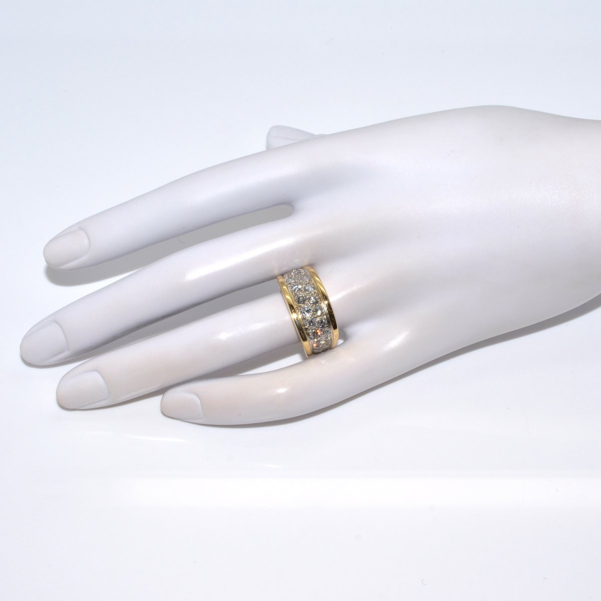 Bague jonc diamants-photo-1