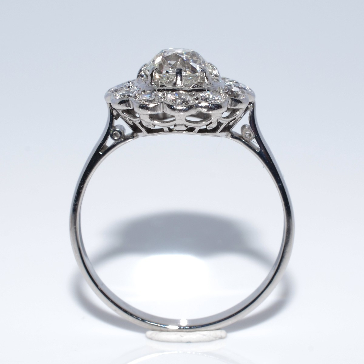 Bague Art Déco marguerite diamants-photo-2