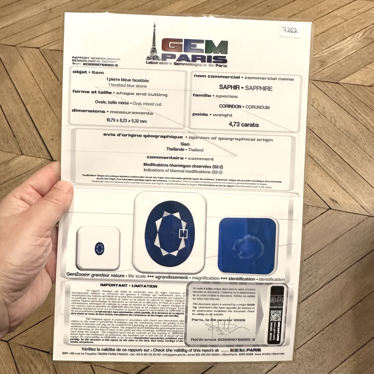 Sapphire And Diamond Ring-photo-3