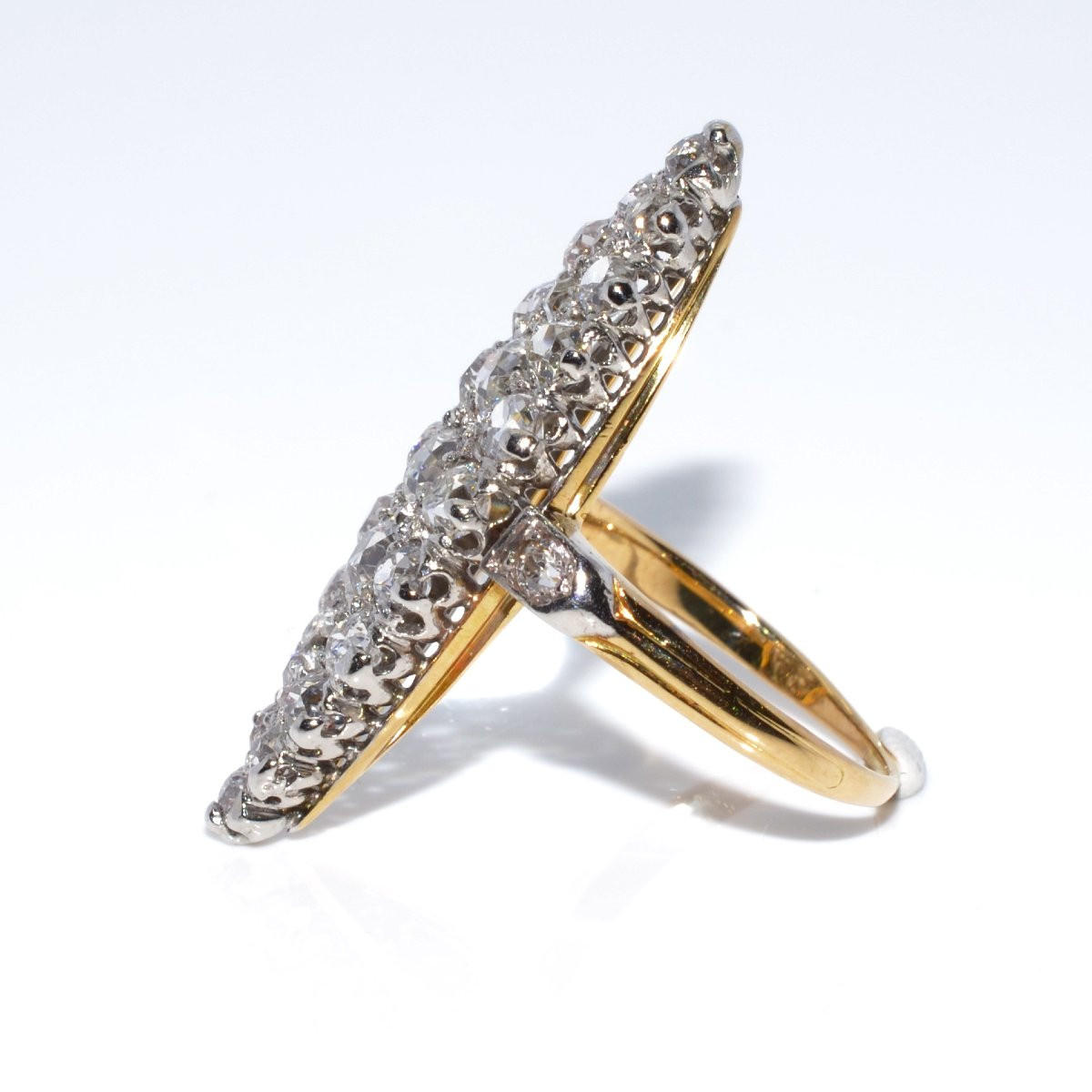 Antique Marquise Diamond Ring-photo-3