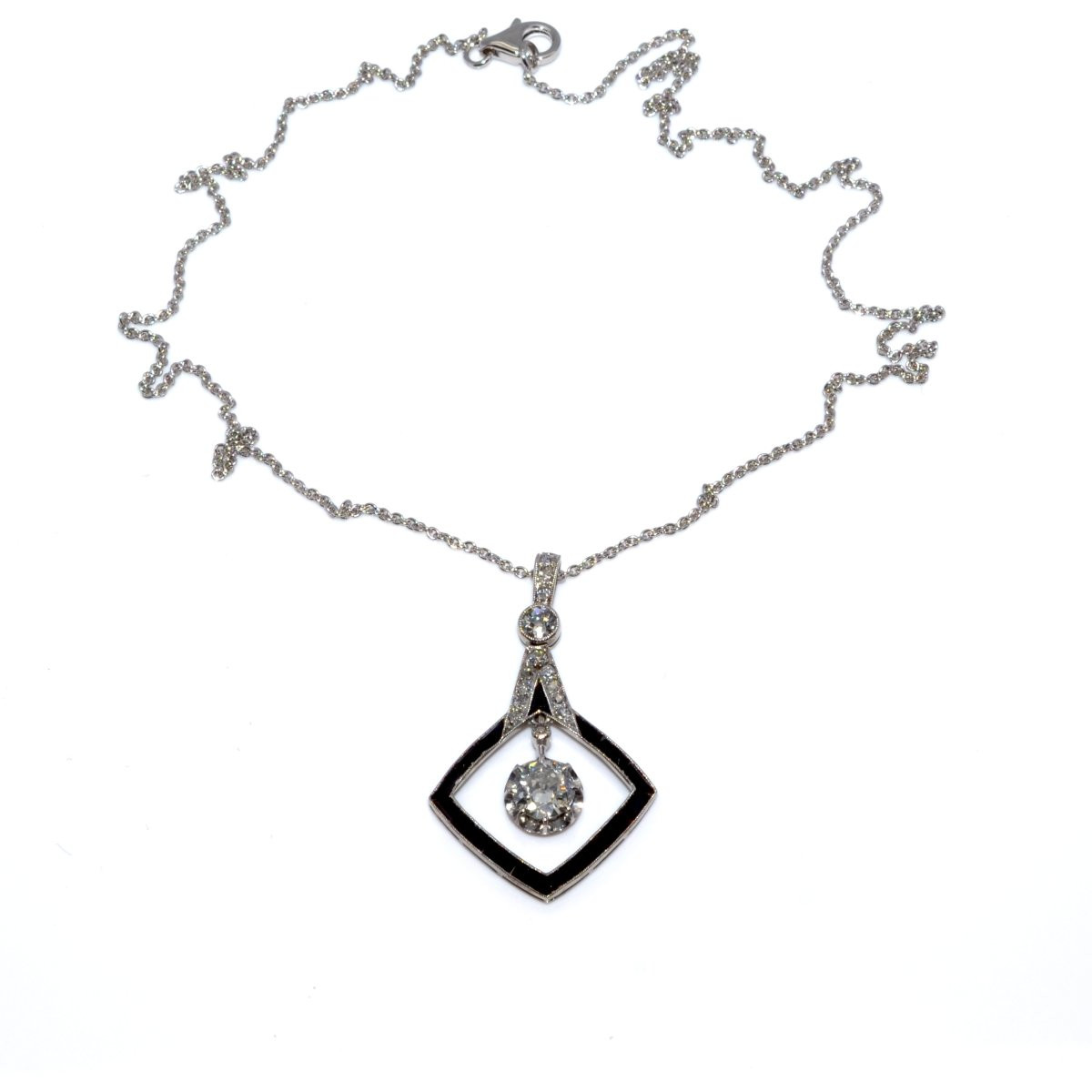 Pendentif Art Déco diamants-photo-3