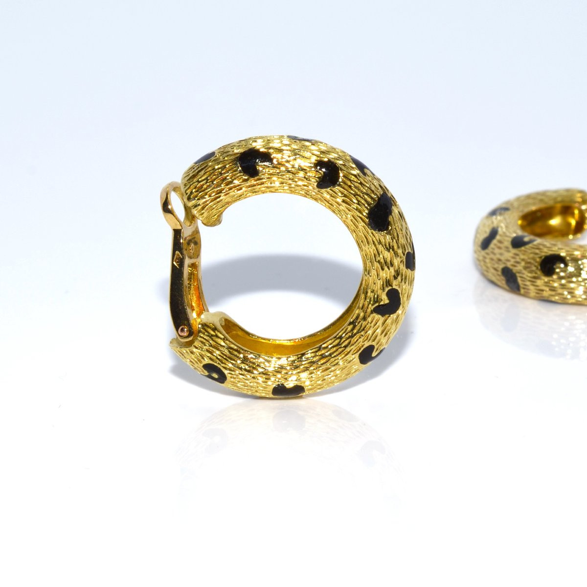 Fred - Gold Earrings-photo-3