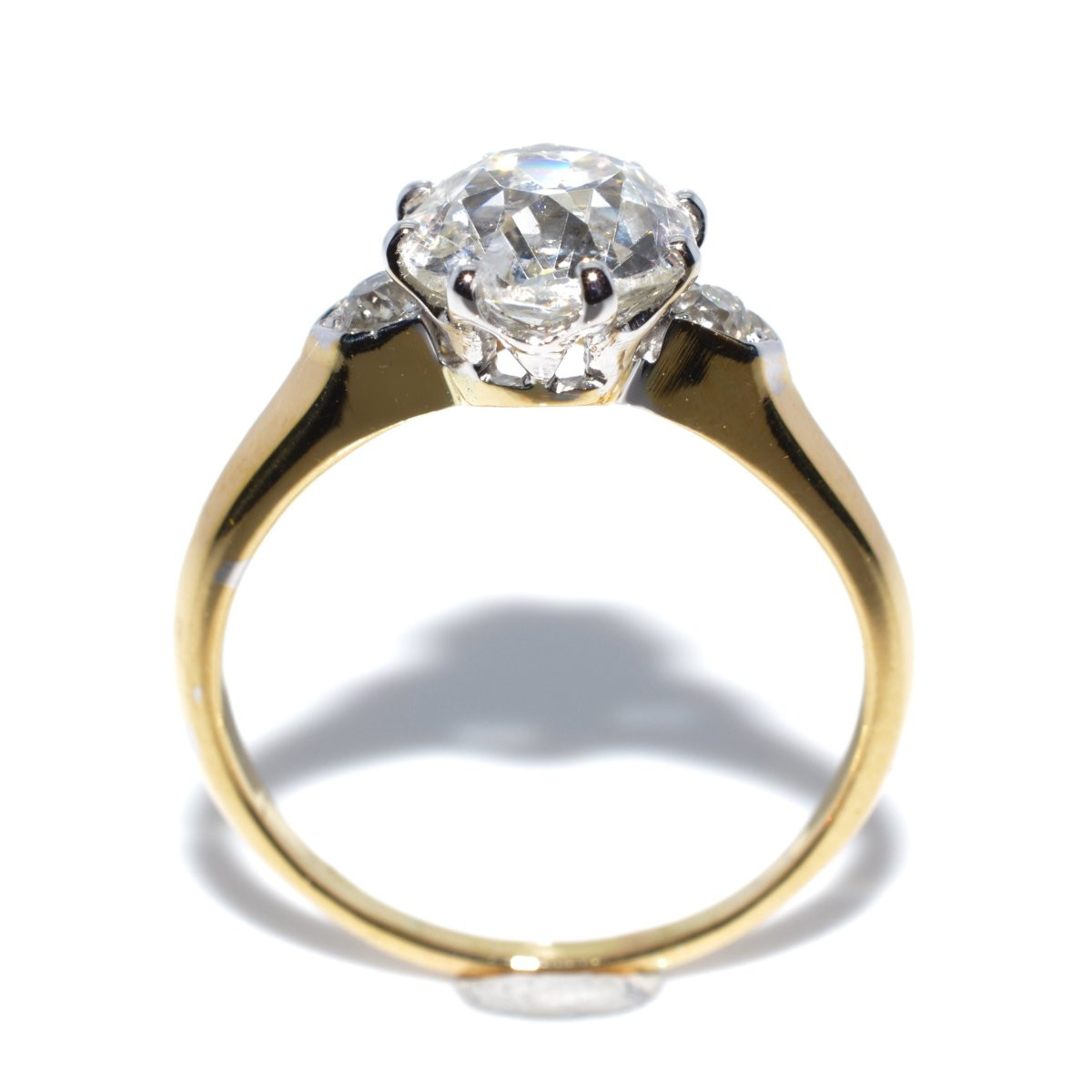 Bague solitaire diamant 1,84 carat-photo-2