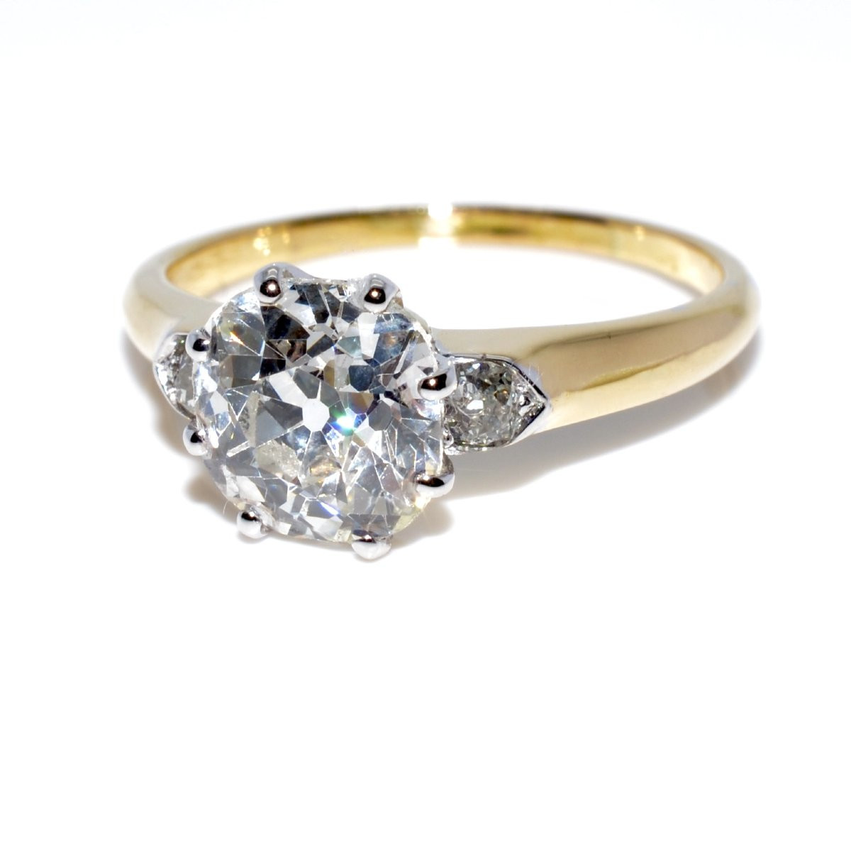 Bague solitaire diamant 1,84 carat-photo-4