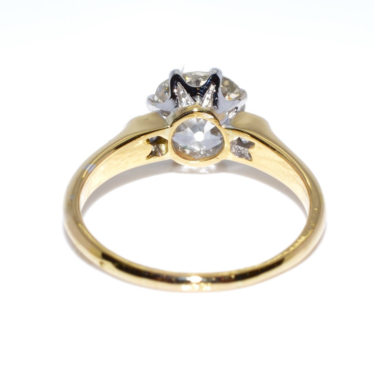 Bague solitaire diamant 1,84 carat-photo-2
