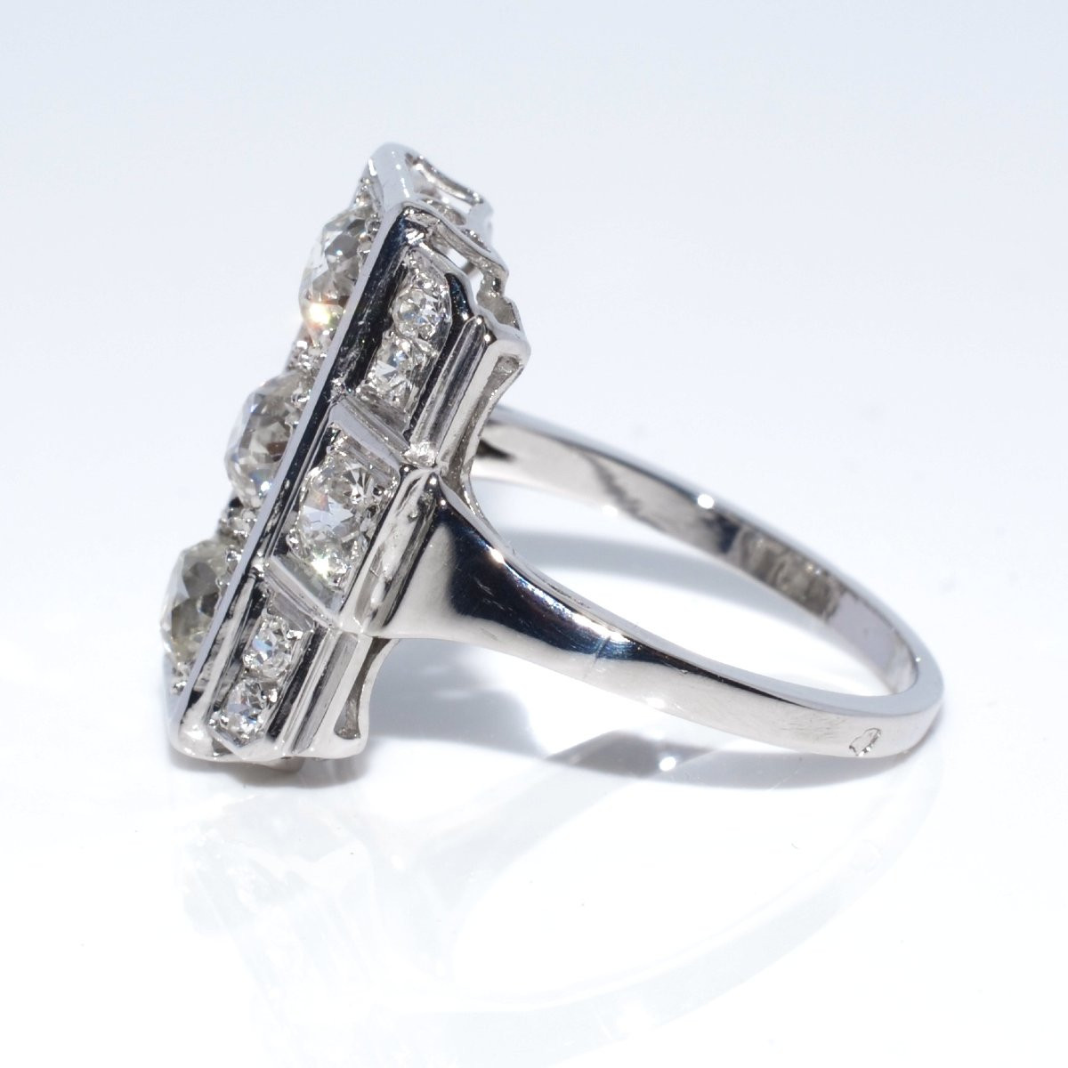 Art Deco Diamond Ring-photo-3