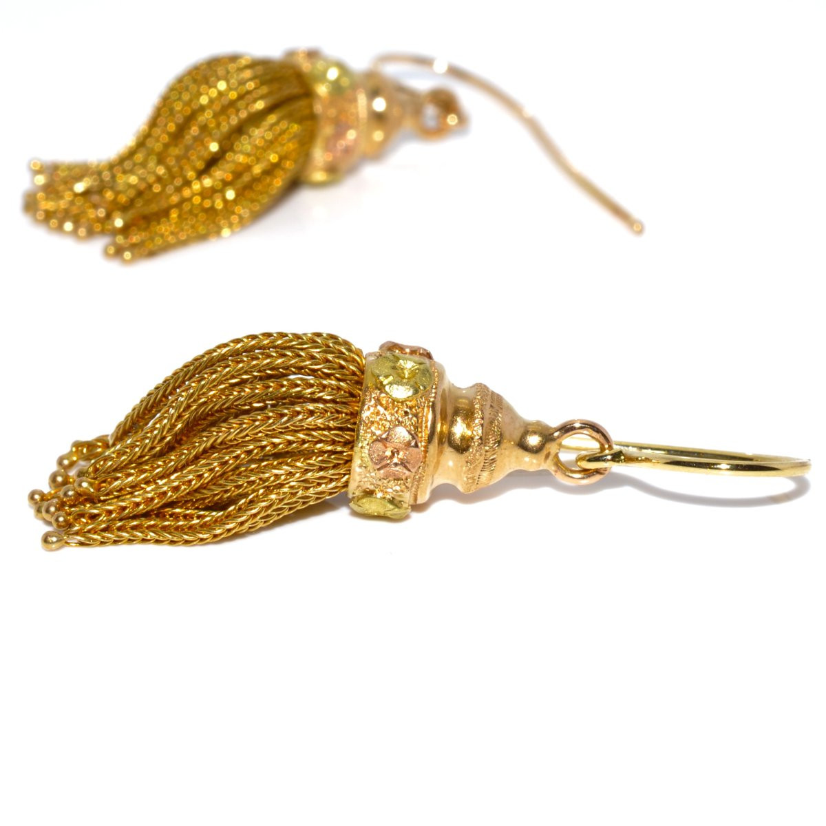 Boucles d'oreilles pompons-photo-3
