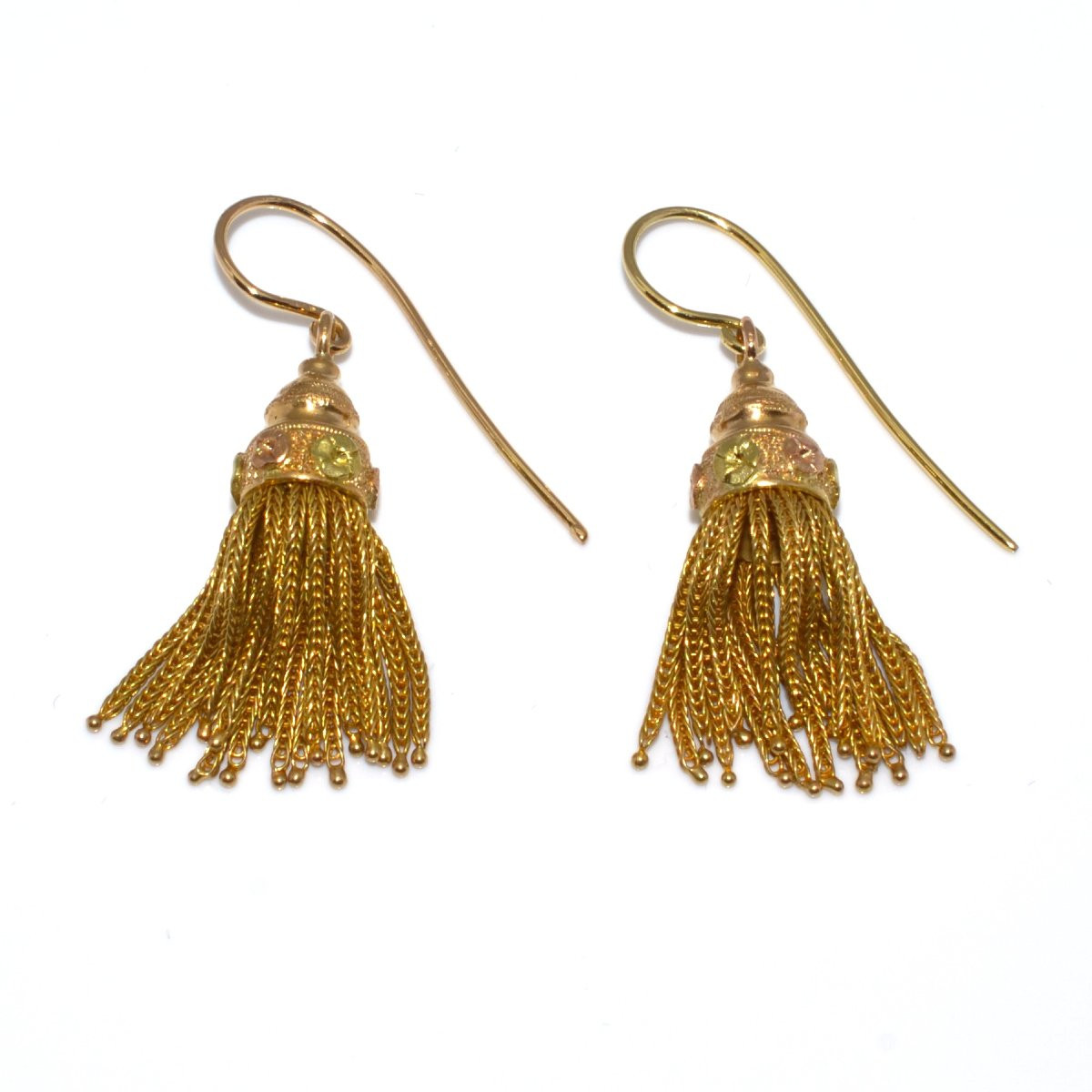 Boucles d'oreilles pompons-photo-4