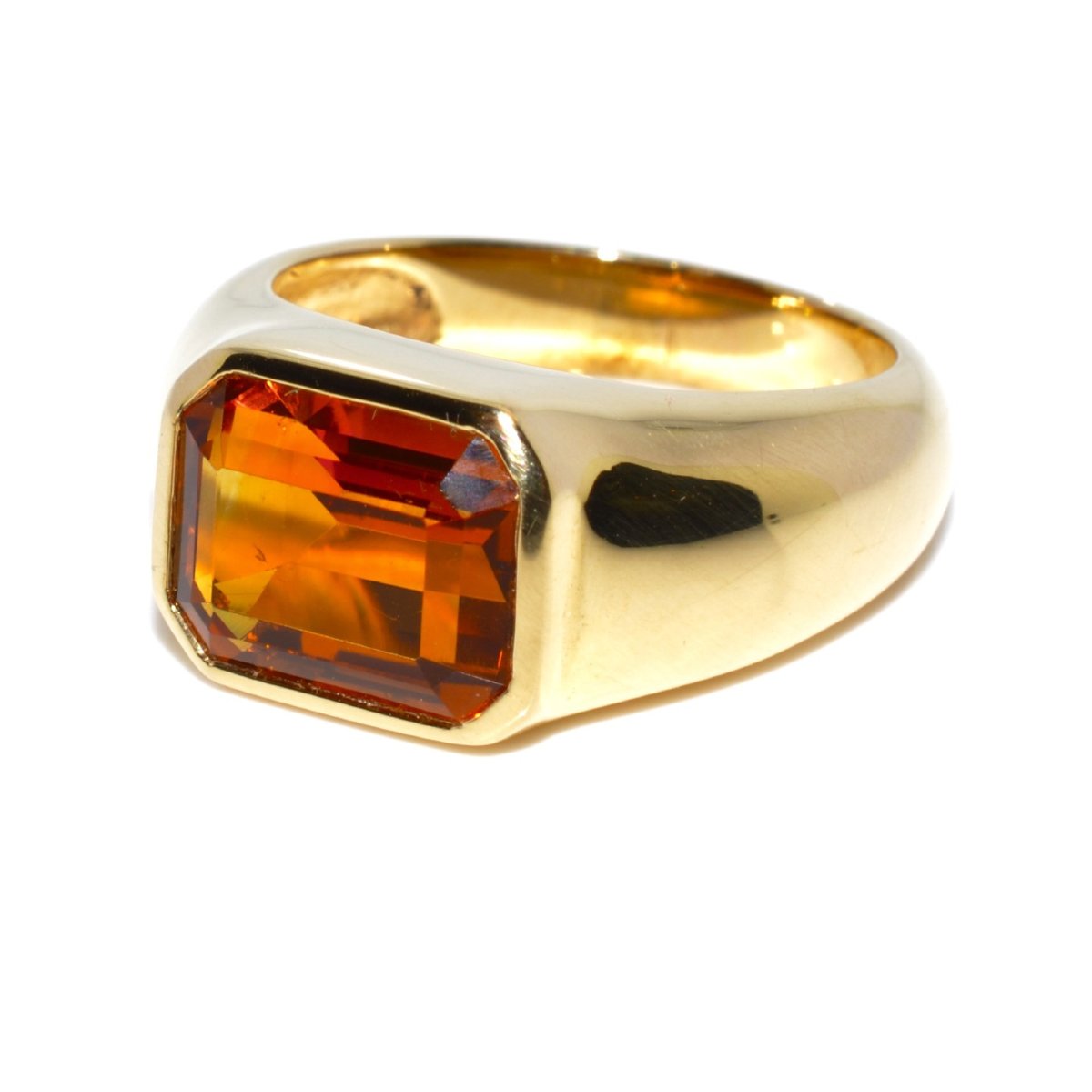 Bague citrine vintage-photo-1