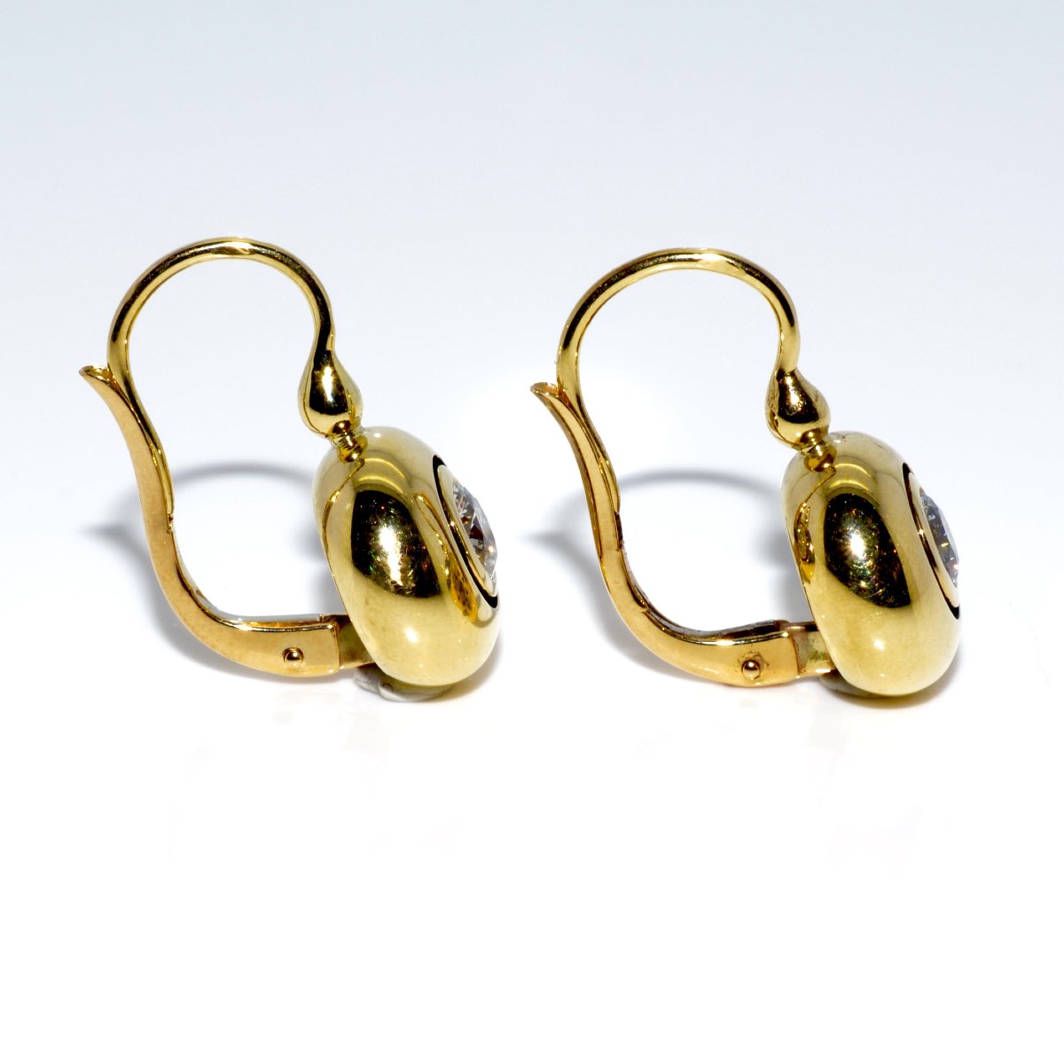 Boucles d'oreilles dormeuses diamants-photo-1