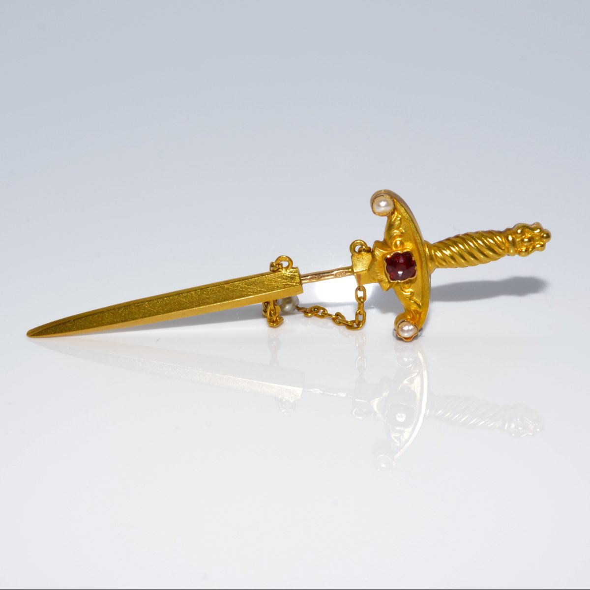 Antique Sword Brooch-photo-3