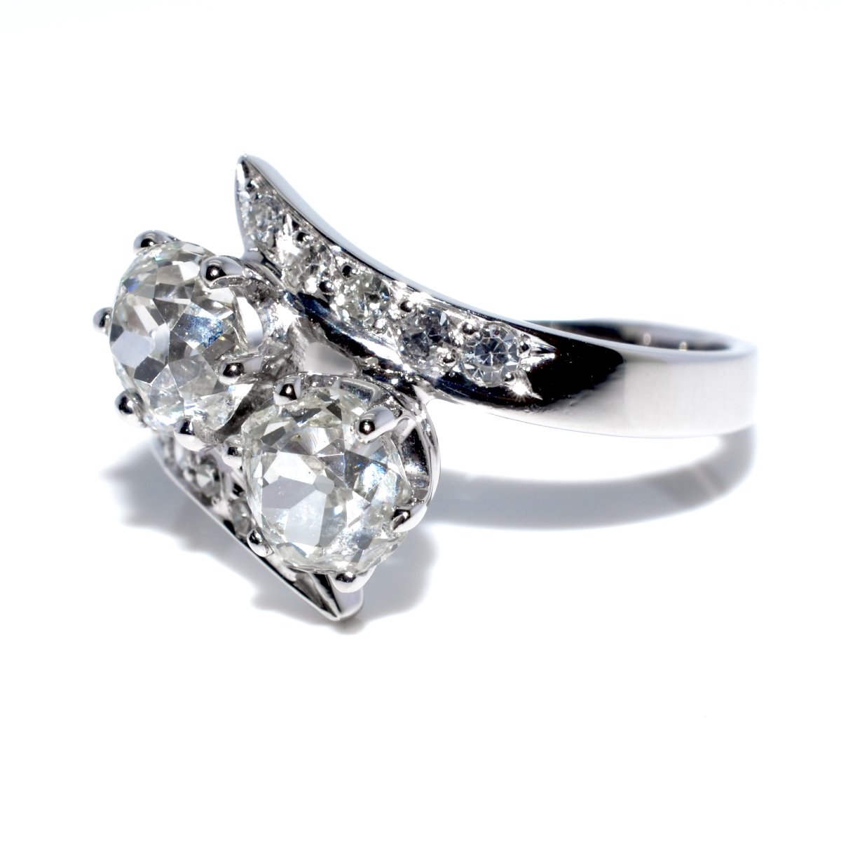 Bague toi et moi diamants-photo-2
