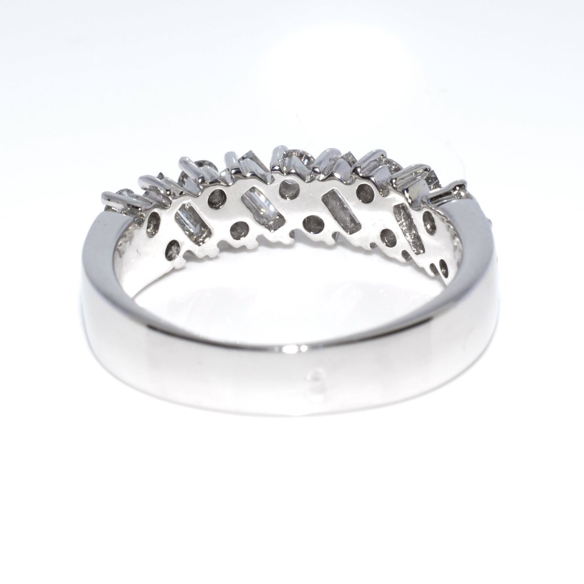 Diamond Half Band Ring-photo-4