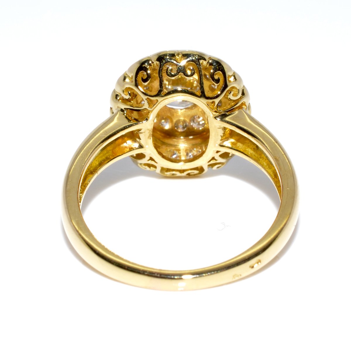 Bague double entourage diamants-photo-1
