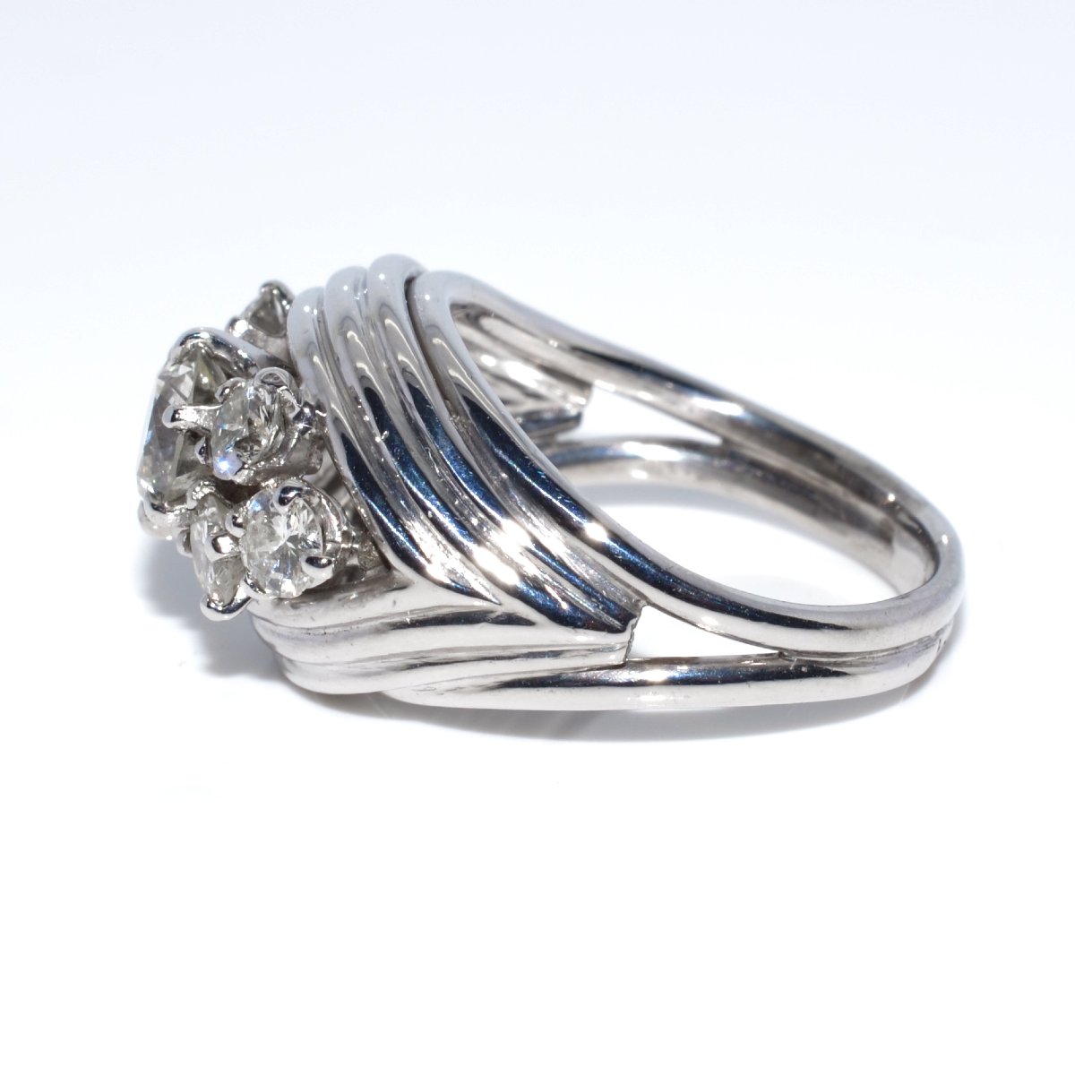 Vintage Diamond Dome Ring-photo-3