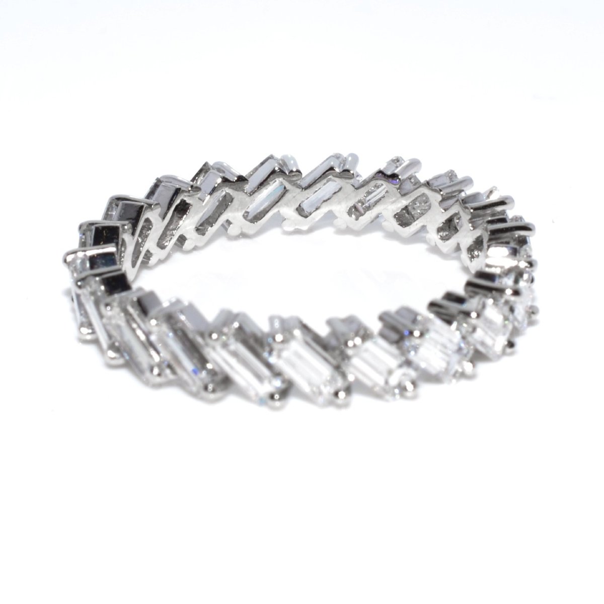 Alliance diamants baguettes-photo-3