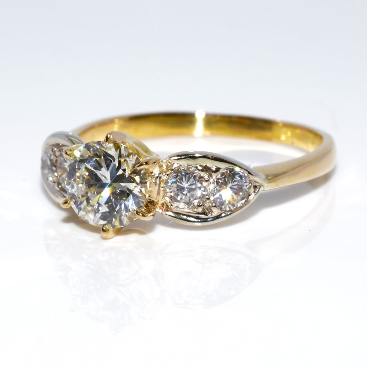 Bague solitaire diamant-photo-2