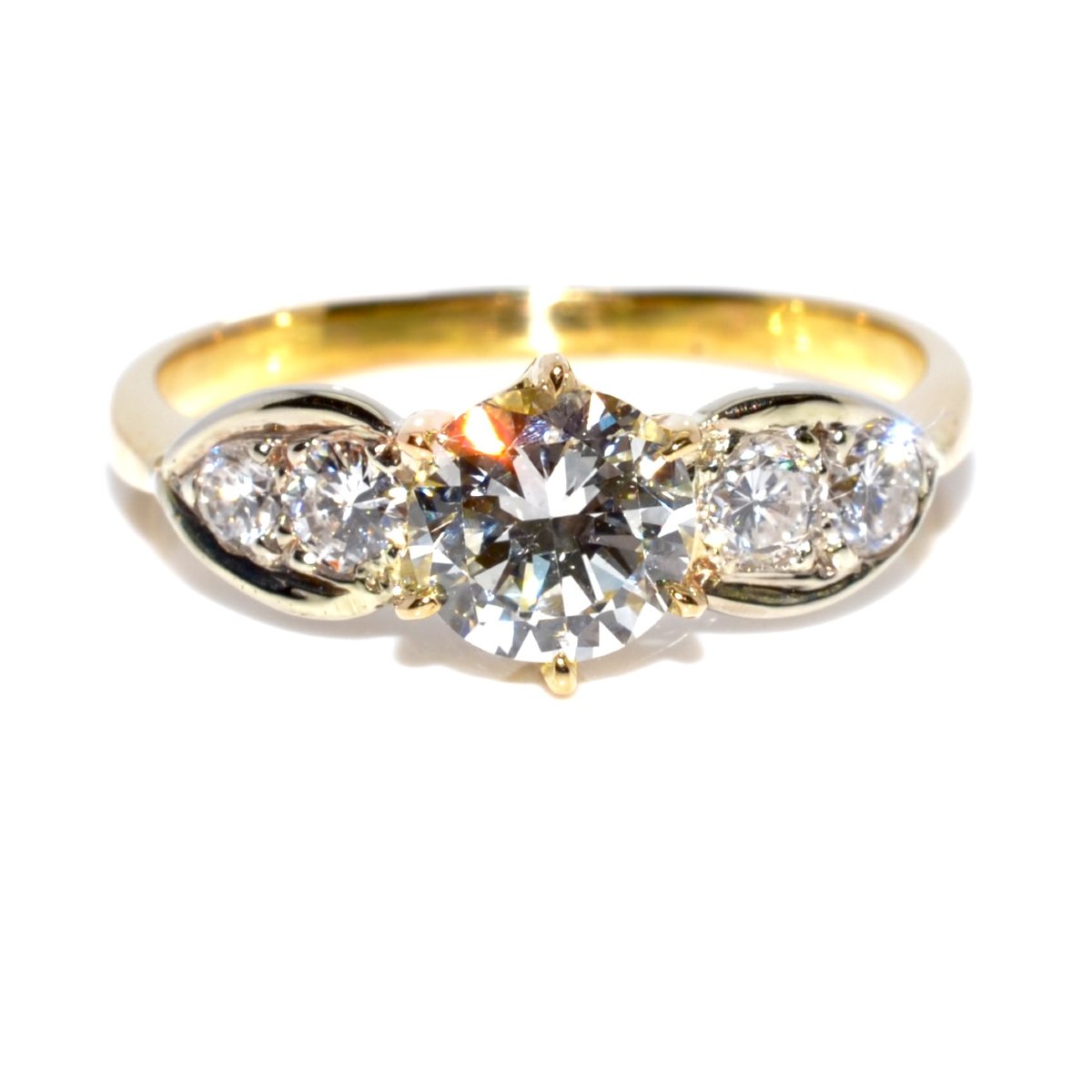 Bague solitaire diamant