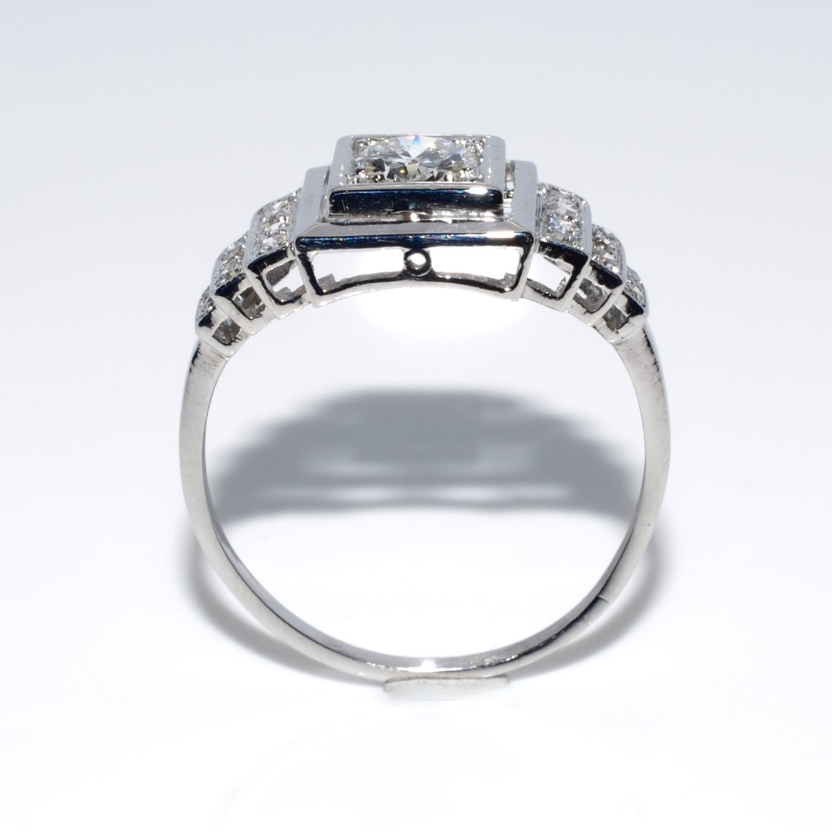 Bague Art Déco diamants-photo-4