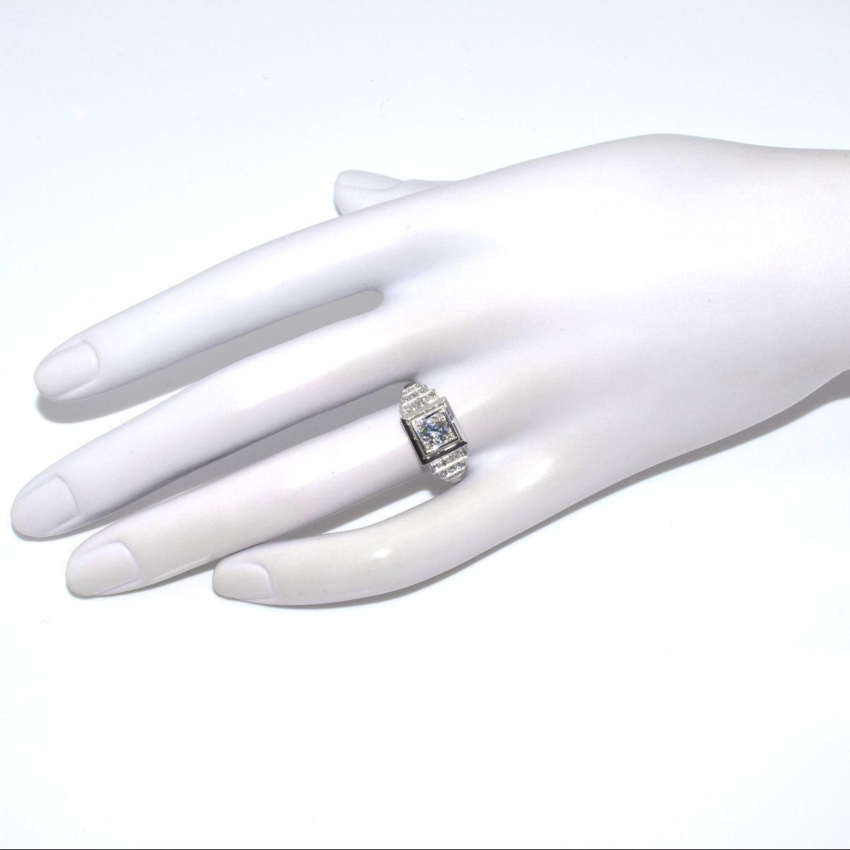 Bague Art Déco diamants-photo-2
