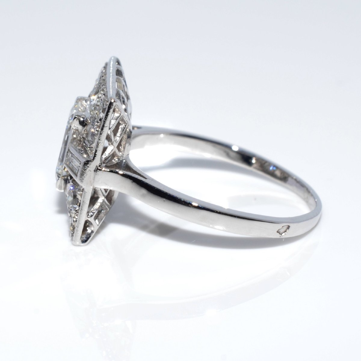 Bague art déco diamants-photo-3