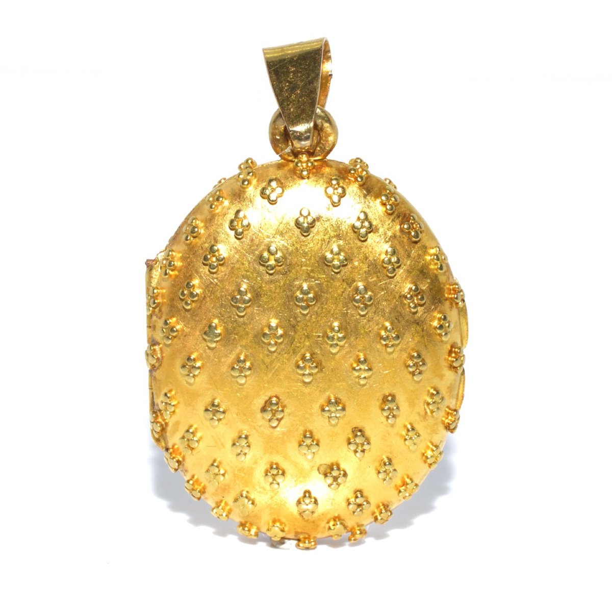 Antique Locket Picture Pendant