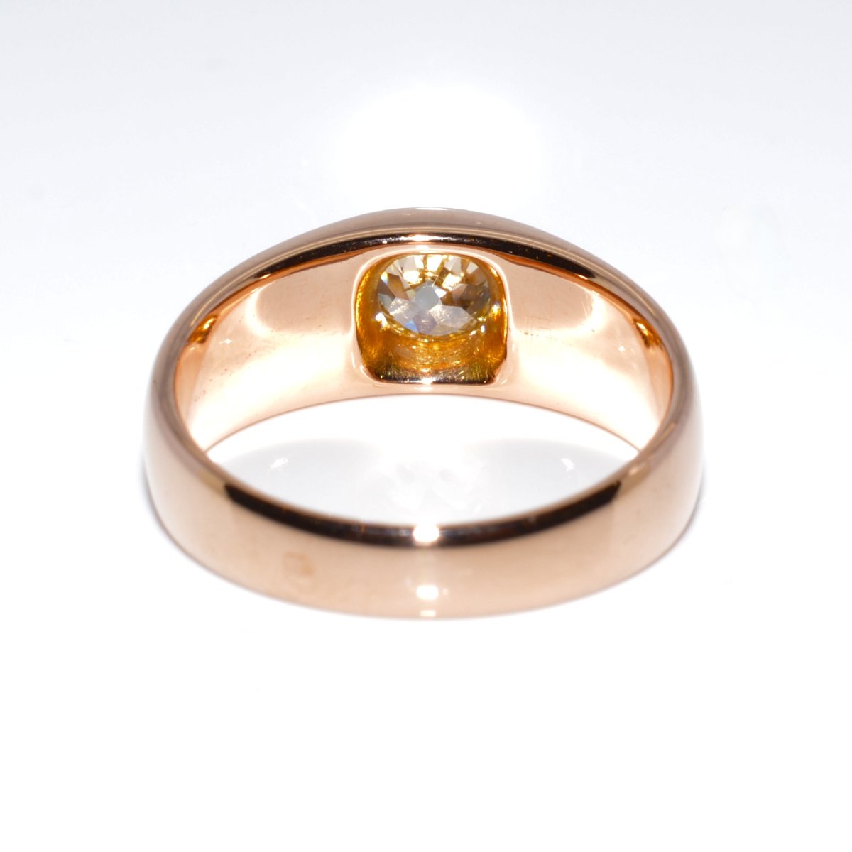 Bague jonc diamant-photo-4