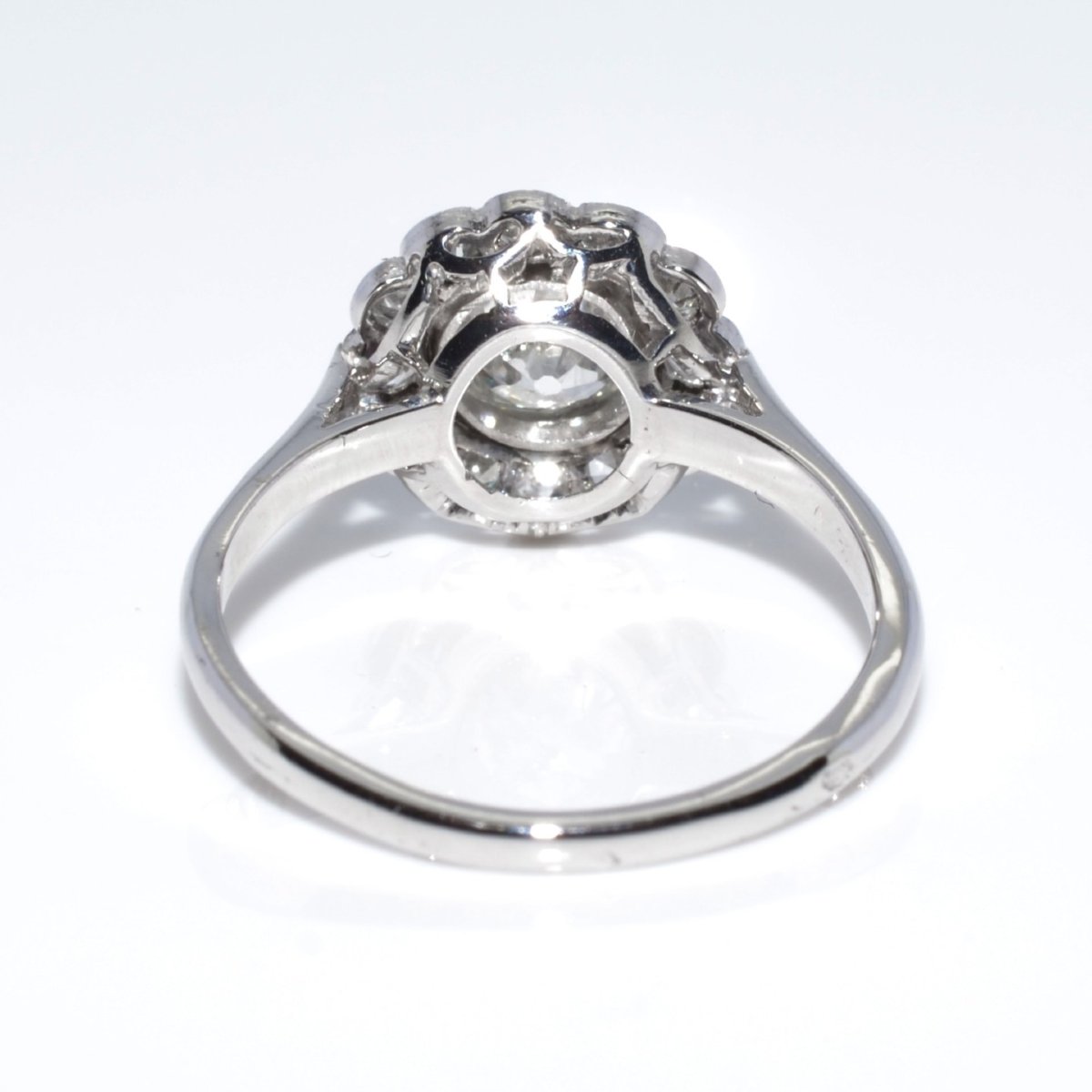 Art Deco Diamond Cluster Ring-photo-1