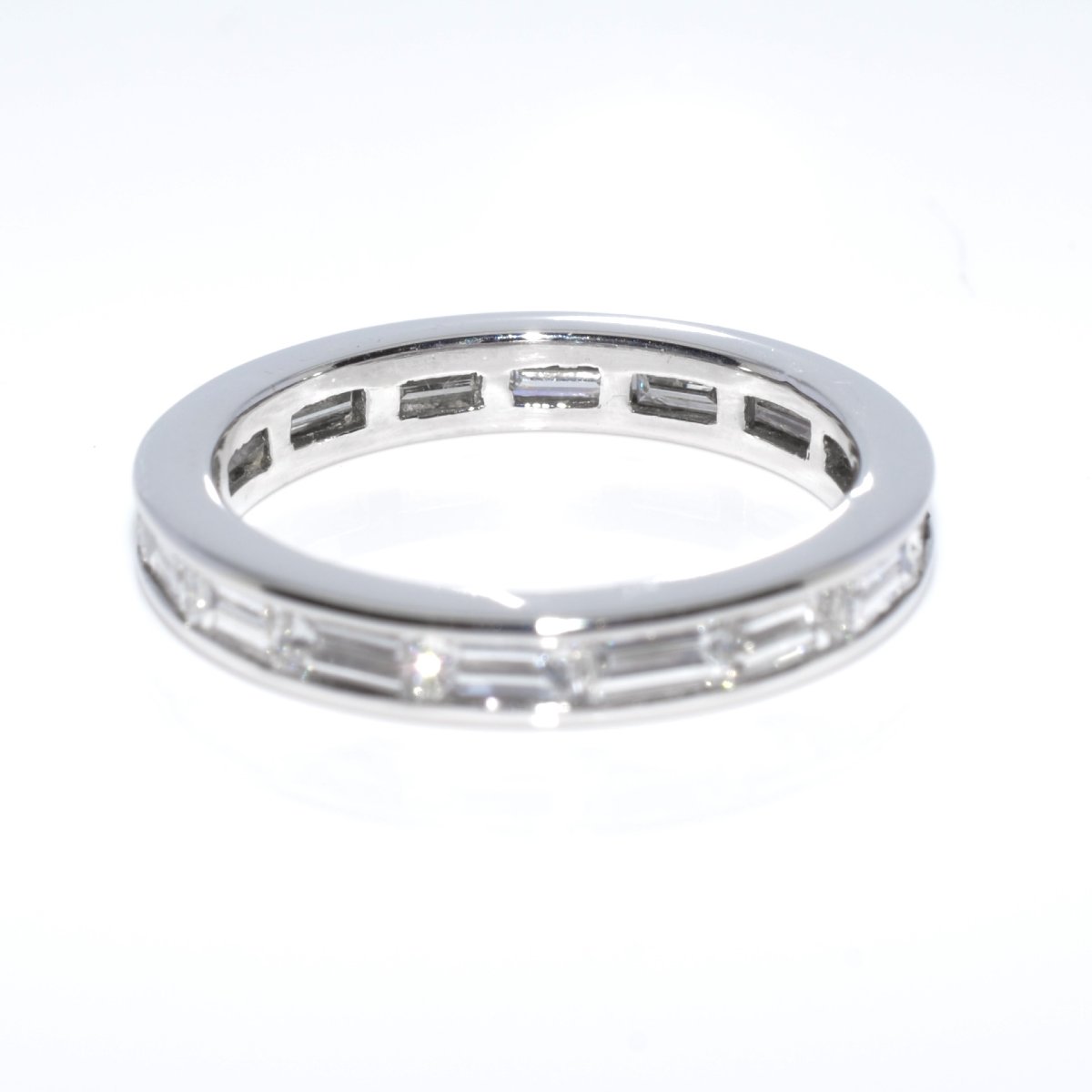 Baguette Diamond Engagement Ring-photo-2