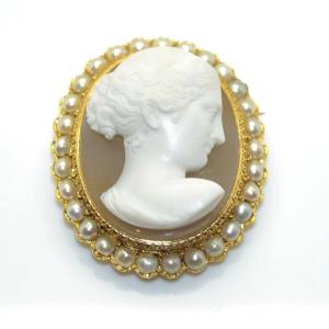 Cameo Brooch