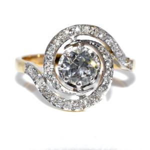 Tourbillon Diamond Ring