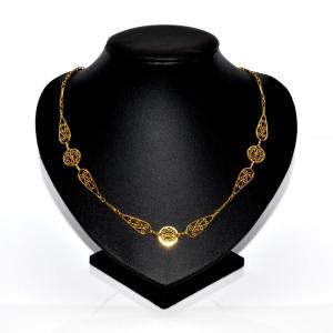 Antique Gold Necklace