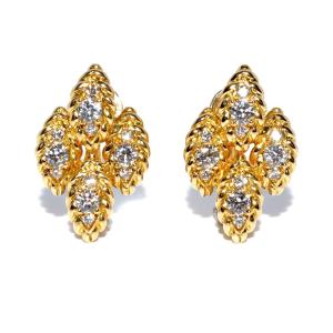 Boucles d'oreilles clip vintage