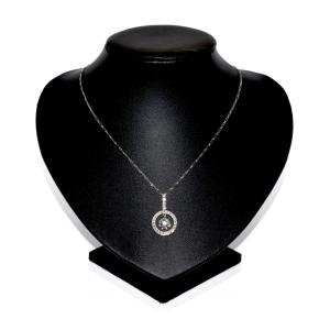 Pendentif Art Déco diamants